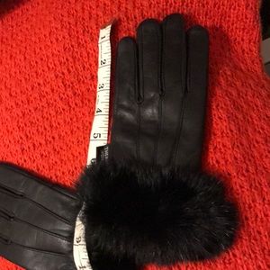 Alpine Swiss genuine leather gloves BNWT